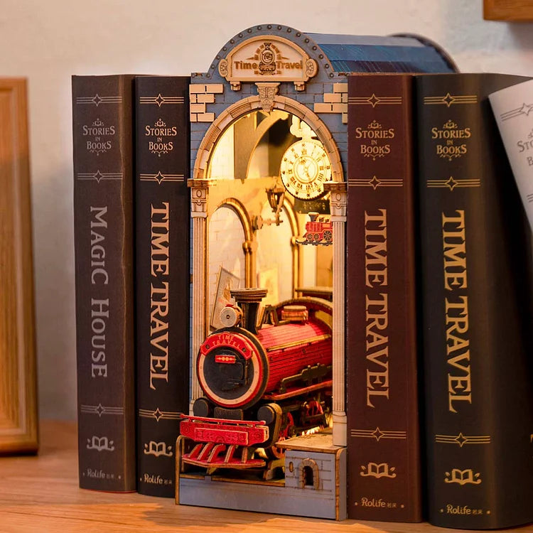 Time Travel - 3D Book Nook &amp; Miniature Doll House
