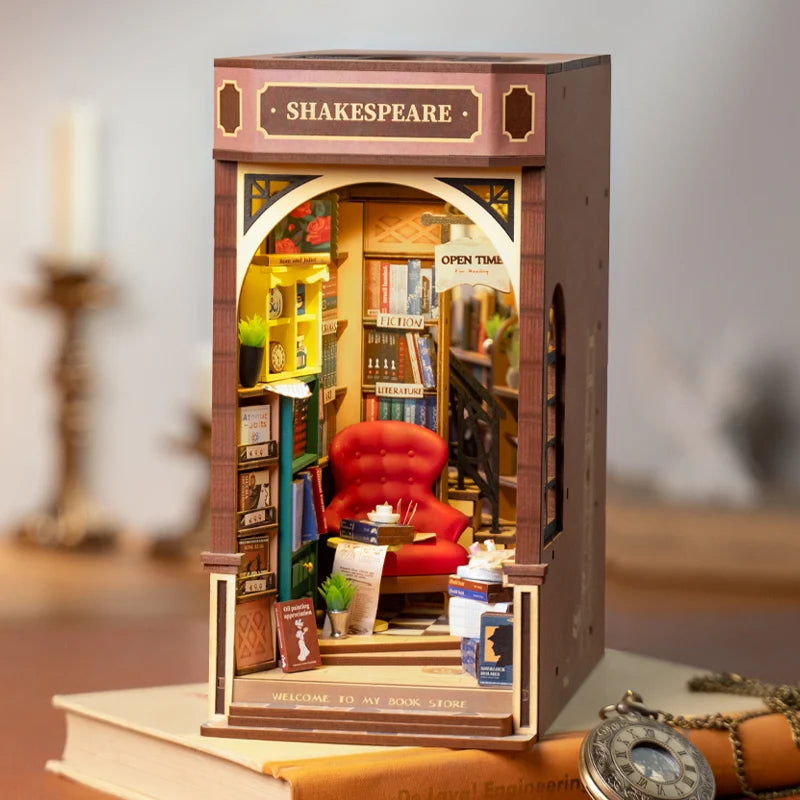 3D DIY Book Nook | ShakeSpeare Scene | Calendar 3D