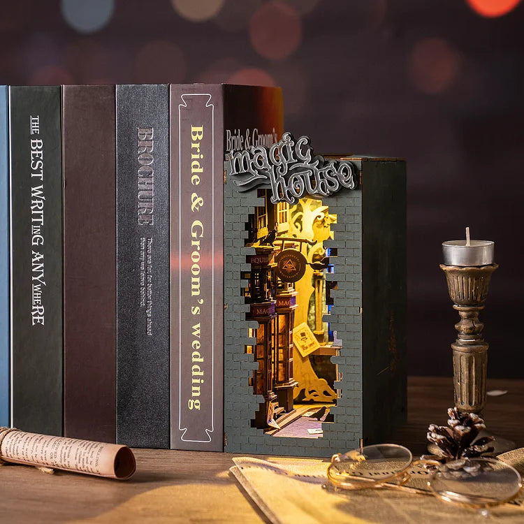 Magic House - 3D Book Nook &amp; Miniature Doll House